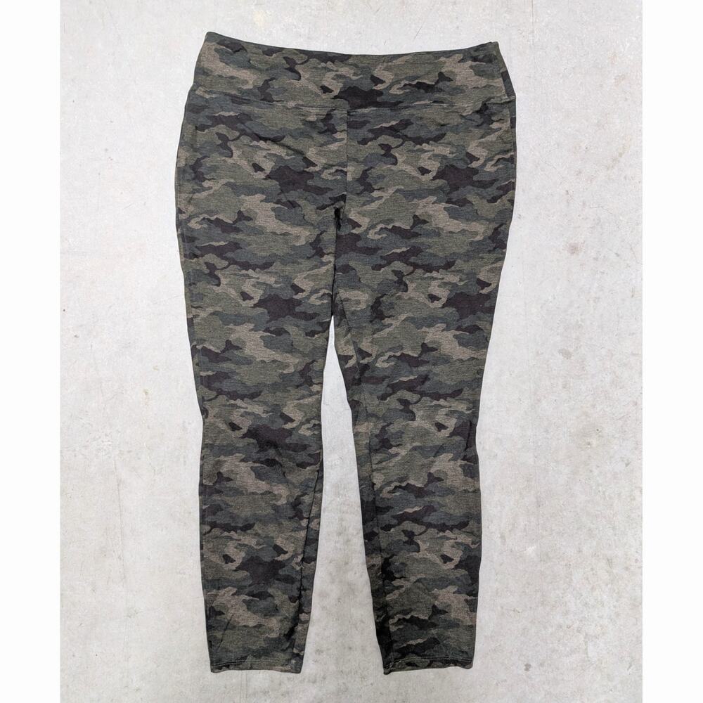 Nine West Women XXL Camouflage High Rise Leggings Activewear Yoga Casual Outdoor